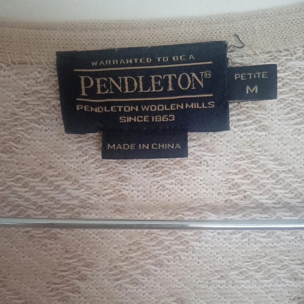 Pendleton Women's Button Front Cardigan Abstract … - image 8